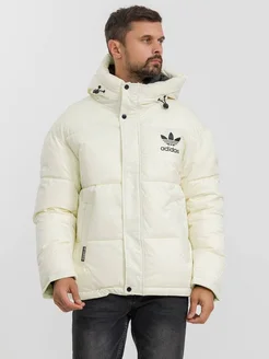 Пуховик зимний короткий с капюшоном adidas AlienCat 195662601 купить за 5 776 ₽ в интернет-магазине Wildberries