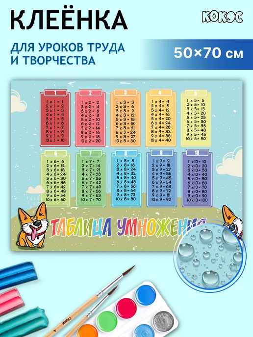 Клеенка для труда 50х70 image