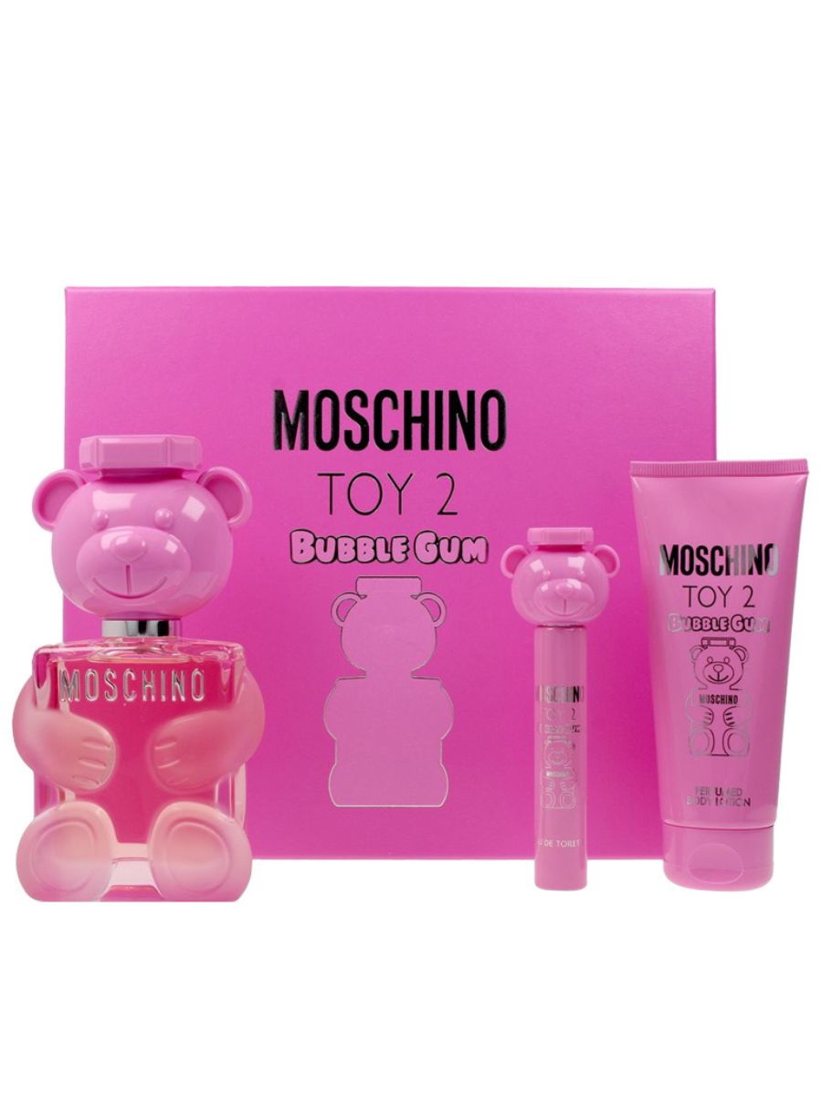 Moschino подарочный набор toy 2. Moschino Toy 2 Bubble Gum. Moschino "Toy 2 Bubble Gum Eau de Toilette" 50 ml. Moschino Toy 2 Bubble Gum 100 ml. Moschino Toy 2 Bubble Gum Рени.