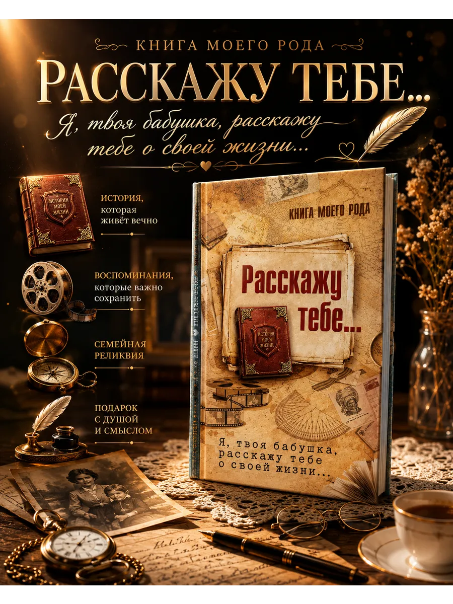 Книга моего рода Я, твоя бабушка расскажу тебе о своей жизни