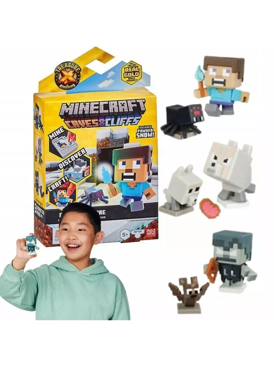 Treasure x 41676 Охота на фигурку Minecraft Deluxe Treasure x 195711711  купить за 2 069 ₽ в интернет-магазине Wildberries