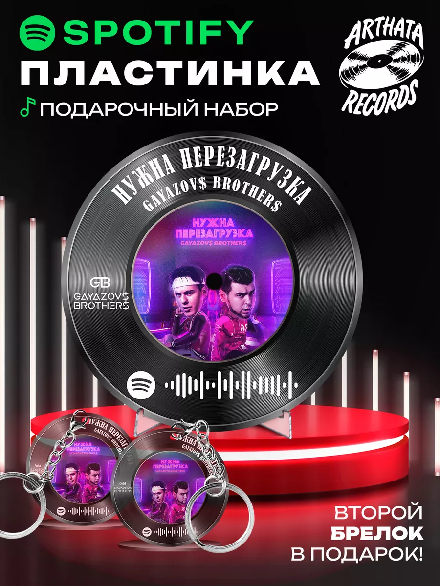 Постер спотифай GAYAZOVS BROTHERS - Нужна перезагрузка Arthata-Records  195749393 купить за 475 ₽ в интернет-магазине Wildberries