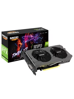 Видеокарта GeForce RTX3050 TWIN X2 OC 8GB INNO3D 195752373 купить за 24 189 ₽ в интернет-магазине Wildberries