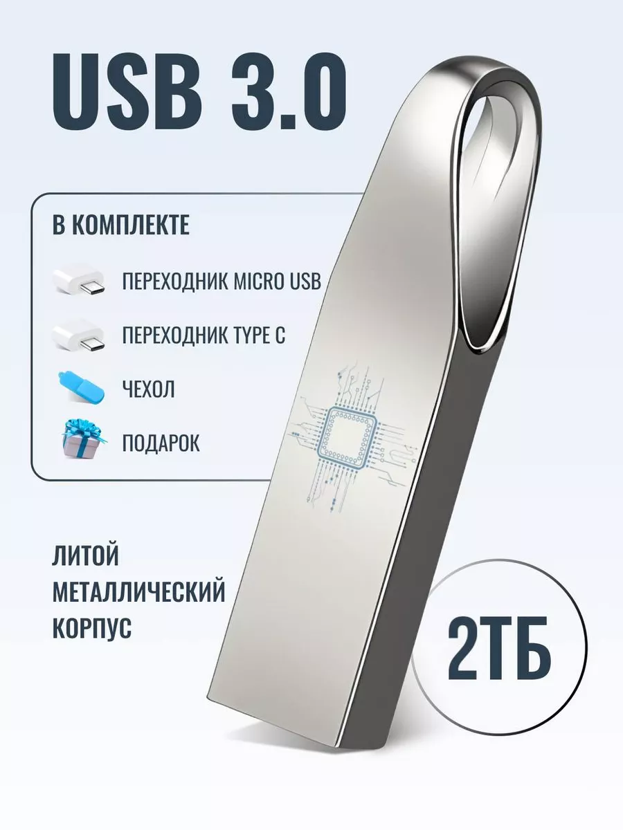 Флешка 2 тб Железная флэшка...