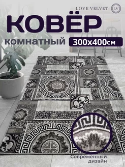 Ковер комнатный 300x400 см на пол в гостиную LoVe VelVet 195866805 купить за 7 620 ₽ в интернет-магазине Wildberries