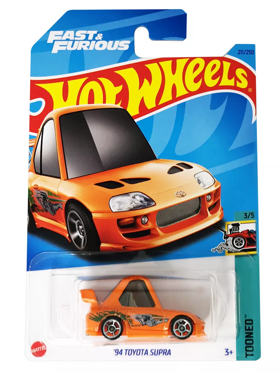 Машинка игрушка коллекционная Toyota Supra Форсаж Hot Wheels 195879651  купить в интернет-магазине Wildberries