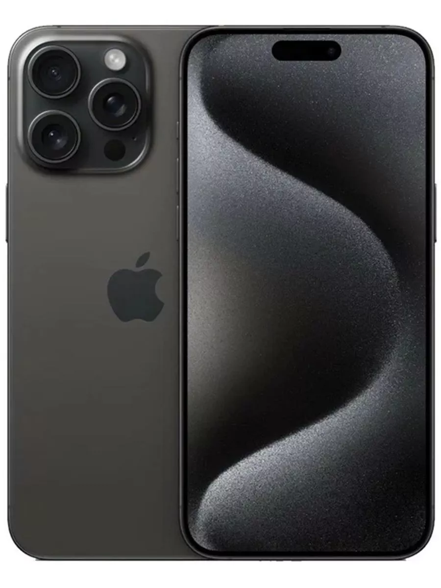 Cмартфон Apple iPhone 15 Pro Max 512 ГБ Черный / Black Apple 195909340  купить в интернет-магазине Wildberries