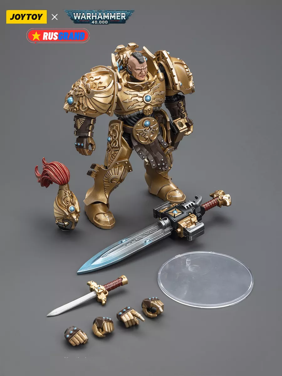 Фигурка Warhammer 40000 Adeptus Custodes Custodian Guard JOYTOY 195935513  купить за 3 188 ₽ в интернет-магазине Wildberries