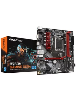 Материнская плата B760M GAMING DDR4 DDR4, LGA 1700 Gigabyte 195936038 купить за 10 435 ₽ в интернет-магазине Wildberries