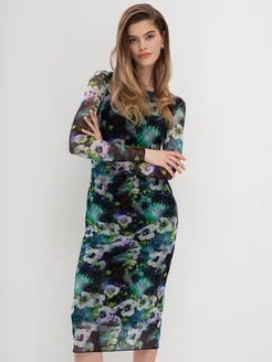 Платье больших размеров повседневное летнее для беременных SAVAGE 195946980 купить за 5 047 ₽ в интернет-магазине Wildberries