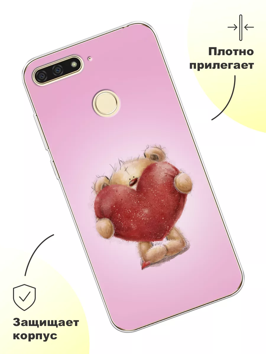 Чехол на Honor 7C / Honor 7A Pro / Huawei Y6 Prime 2018 Huawei 195976506  купить за 292 ₽ в интернет-магазине Wildberries