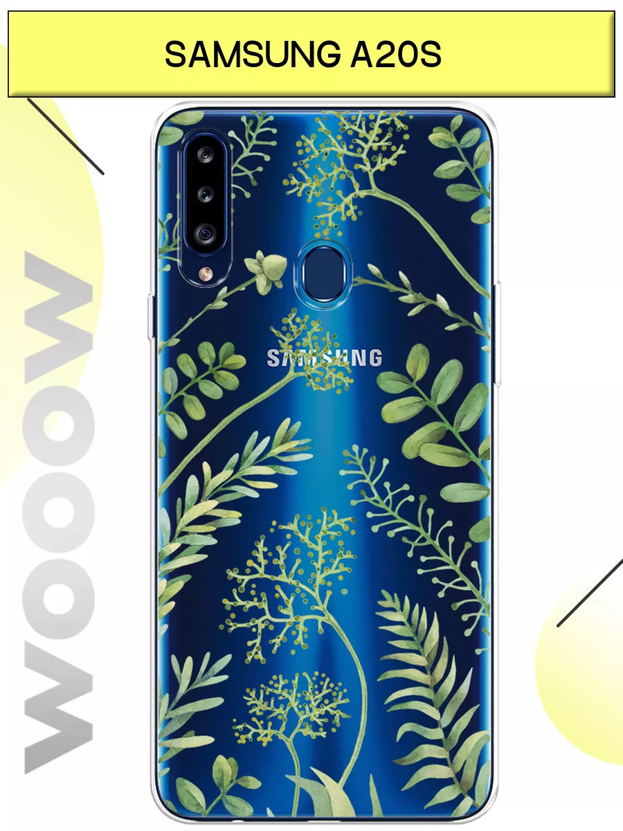 Чехол на Samsung Galaxy A20s с принтом Samsung 195976614 купить за 349 ₽ в  интернет-магазине Wildberries