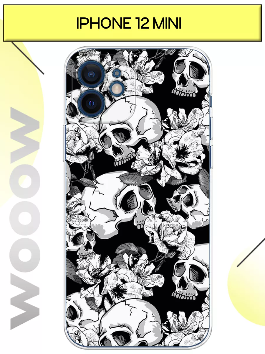 Чехол на Apple iPhone 12 mini с принтом Wooow Case 195979412 купить за 281  ₽ в интернет-магазине Wildberries