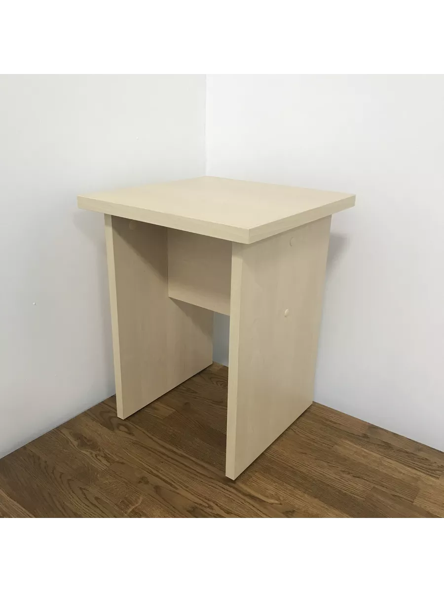 Табурет для кухни ЛДСП. "Клен" 35х35х45см
