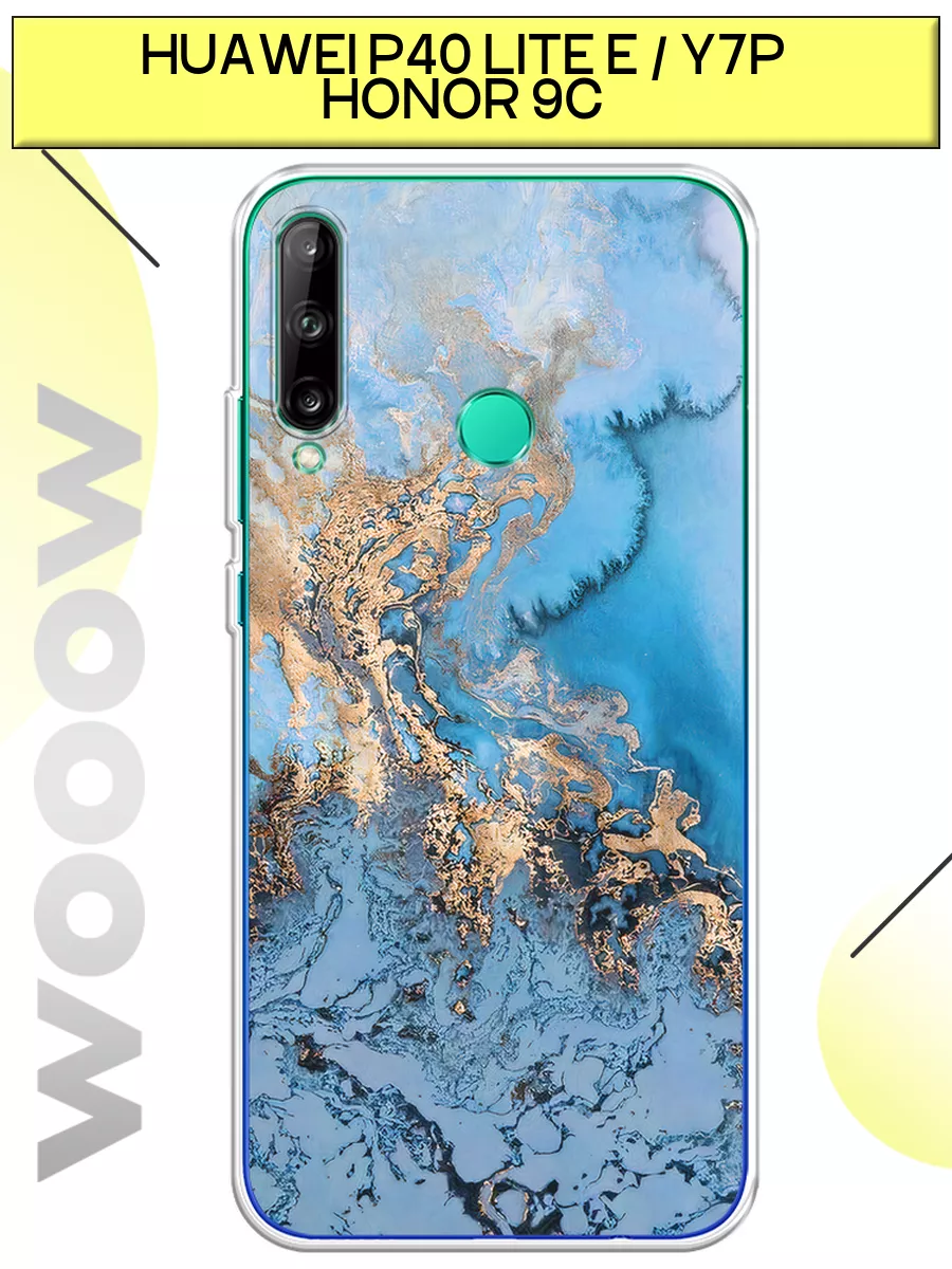 Чехол на Huawei P40 lite E / Y7p / Honor 9C с принтом Huawei 195997440  купить за 349 ₽ в интернет-магазине Wildberries