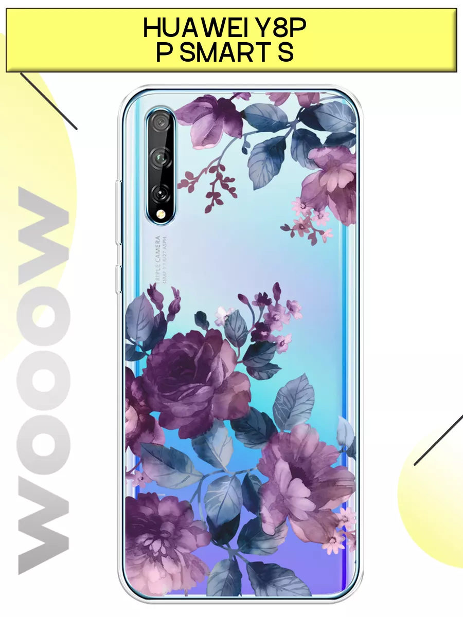 Чехол на Huawei Y8p / P Smart S с принтом Huawei 196000196 купить за 379 ₽  в интернет-магазине Wildberries