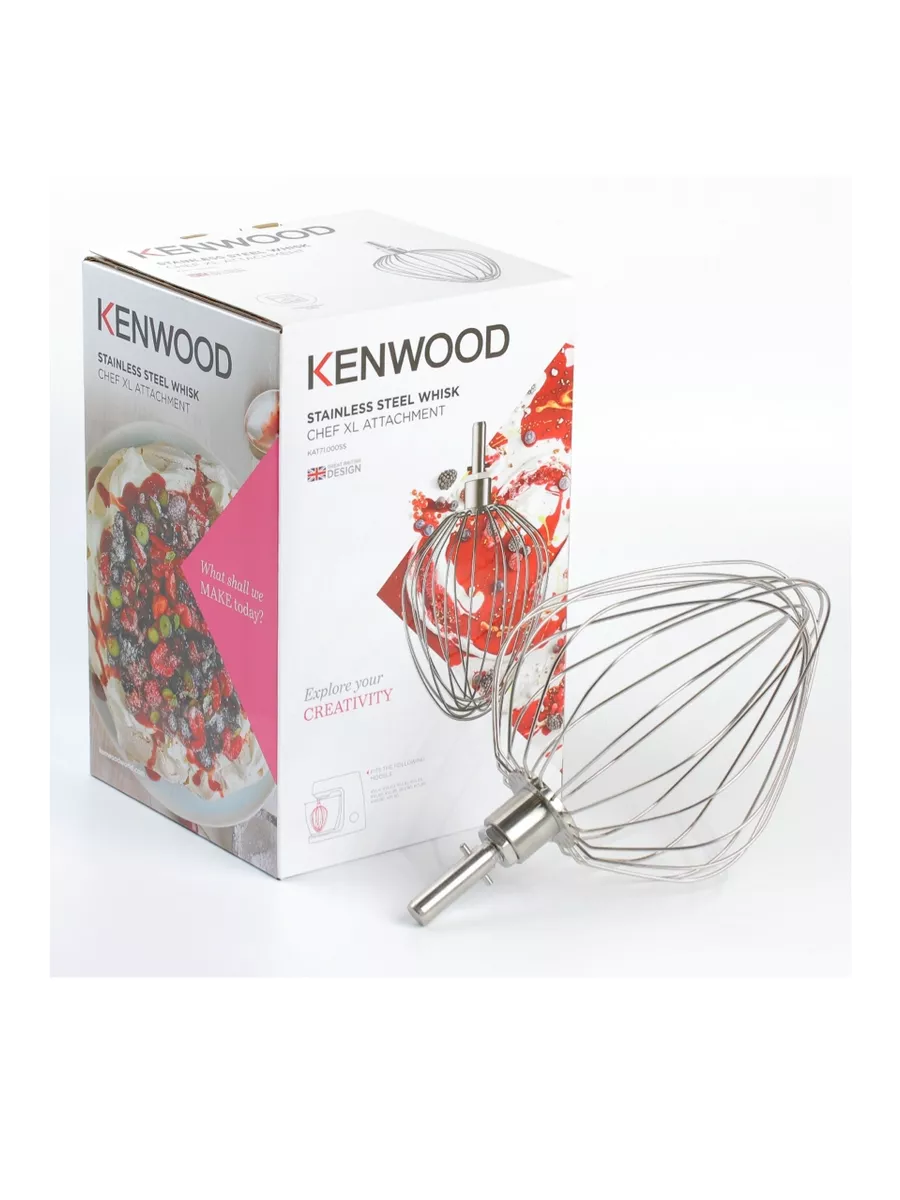 Насадка венчик для кухонной машины Kenwood KW717138 MixZip 196000715 купить  за 4 772 ₽ в интернет-магазине Wildberries