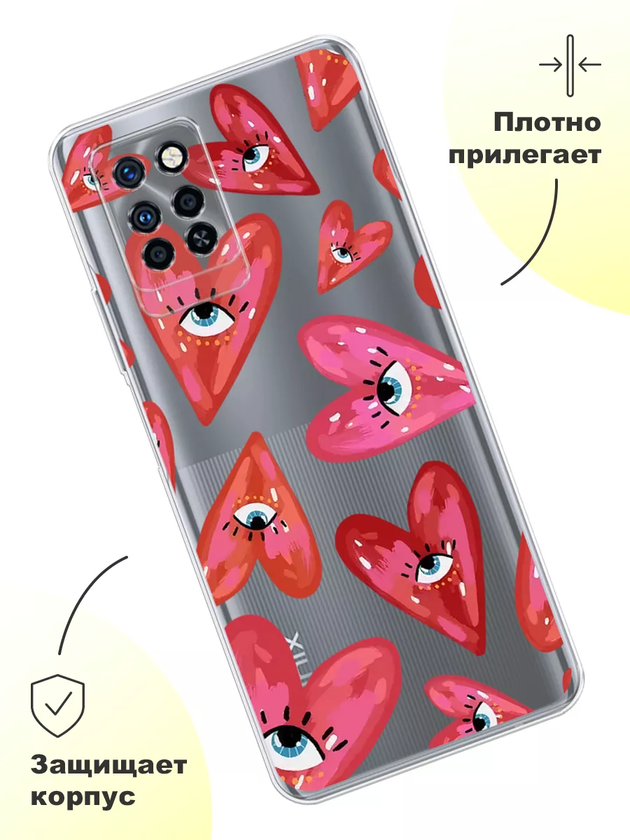 Чехол на Infinix Note 10 Pro с принтом Infinix 196002503 купить за 367 ₽ в  интернет-магазине Wildberries