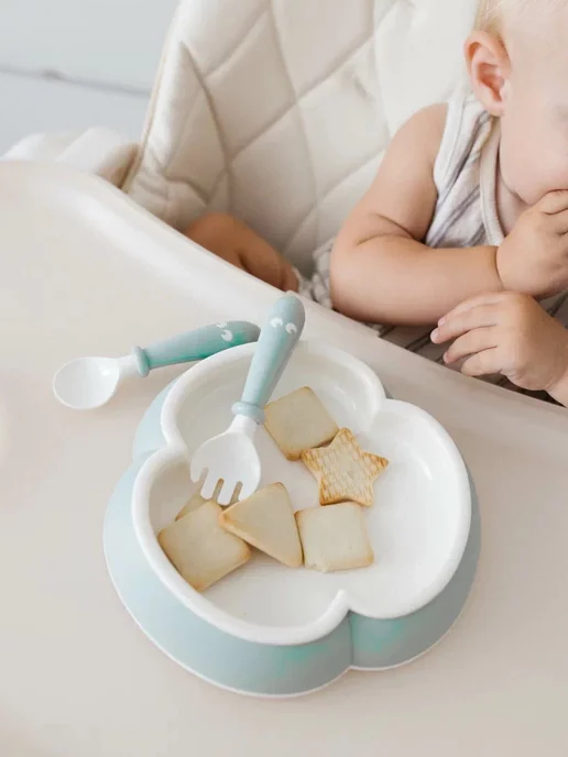 BABYROX Детская посуда для кормления, зеленый, фото 2