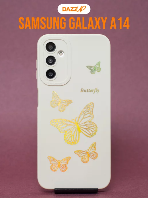 DazzUp Чехол на Samsung A14 защитный с принтом