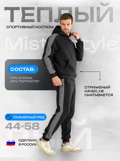 Спортивный костюм теплый с начесом Misterstyle 196059773 купить за 4 408 ₽ в интернет-магазине Wildberries