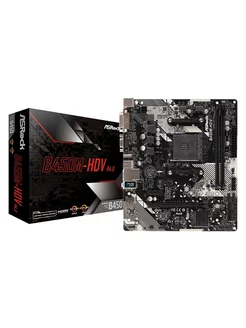 Материнская плата ASRock B450M-HDV R4.0 (SocketAM4,AMD B450, ASRock 196069875 купить за 7 616 ₽ в интернет-магазине Wildberries