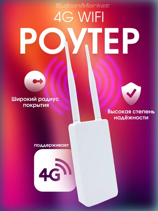 CPE Роутер wifi с сим картой для интернета