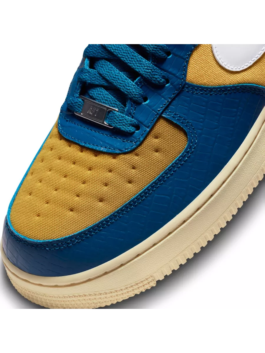 Air force 1 blue yellow hotsell