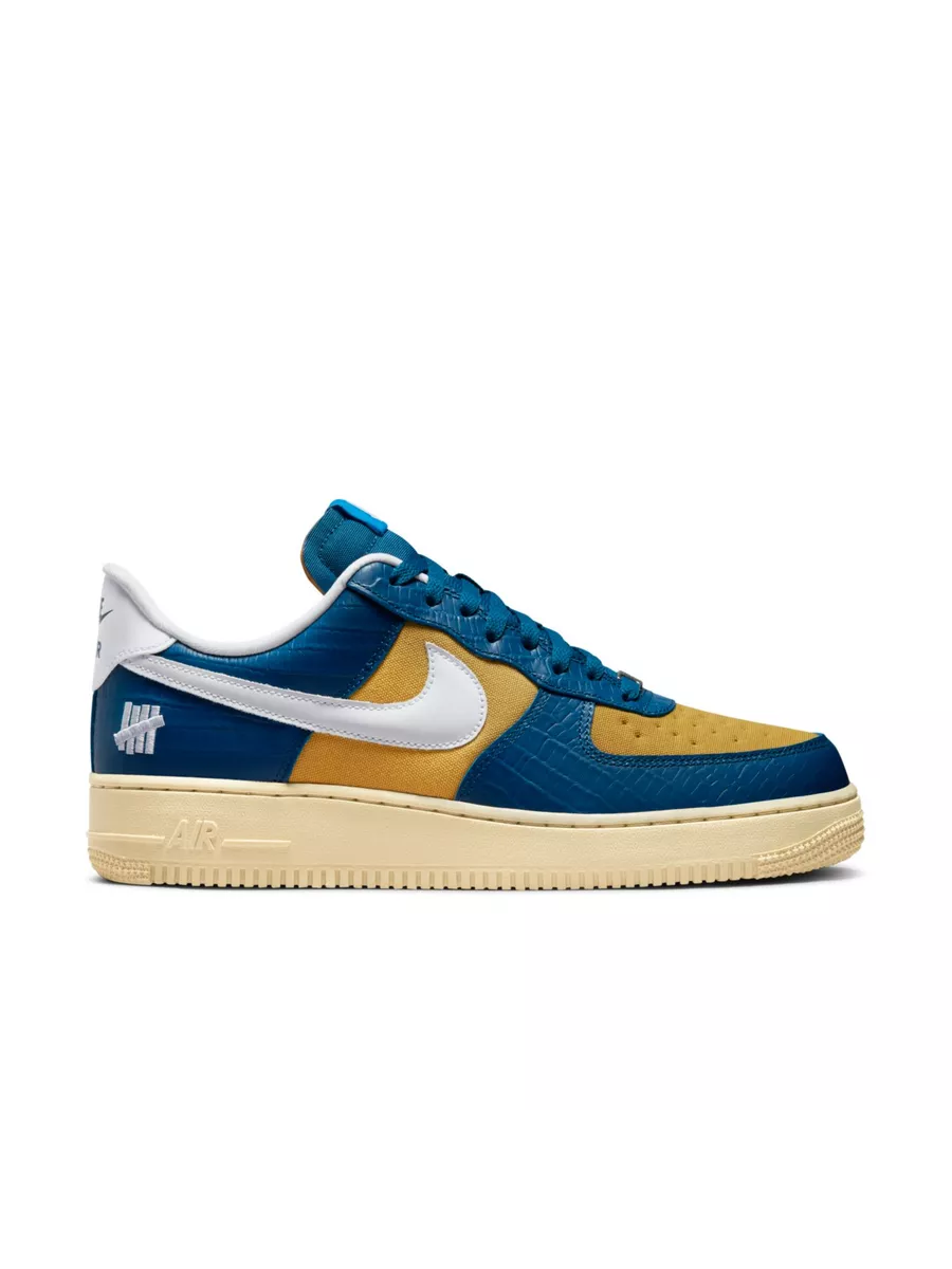 Air Force 1 Low SP Undefeated 5 On It Blue Yellow Croc Nike 196096591 Wildberries