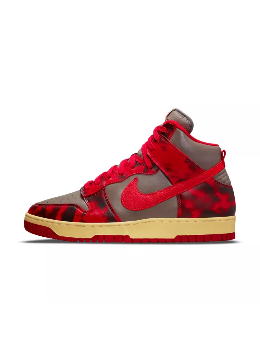 Dunk High 1985 Red Acid Wash Nike 196096687 Wildberries