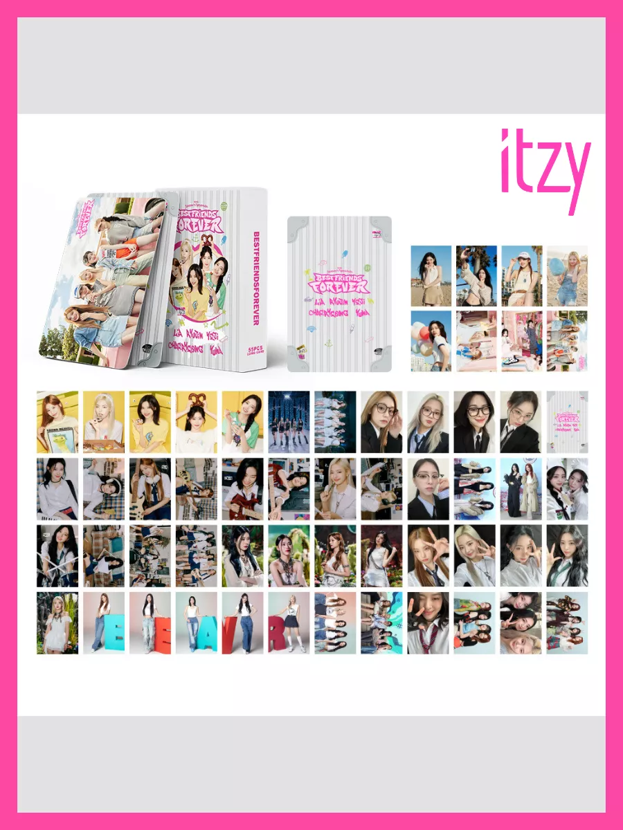 Карточки ITZY Best friends forever, Итзи k-pop карты KAER home 196121642  купить за 166 ₽ в интернет-магазине Wildberries