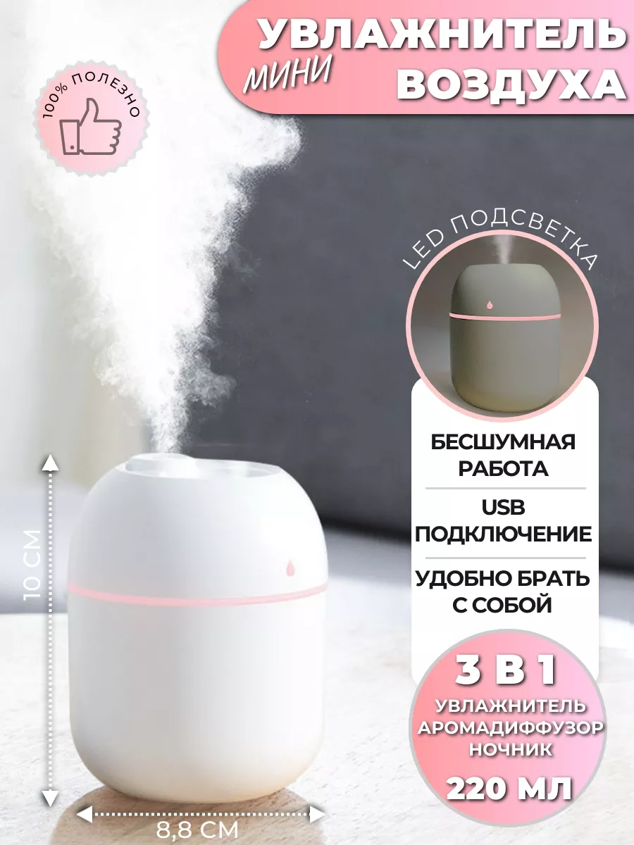 Увлажнитель воздуха мини