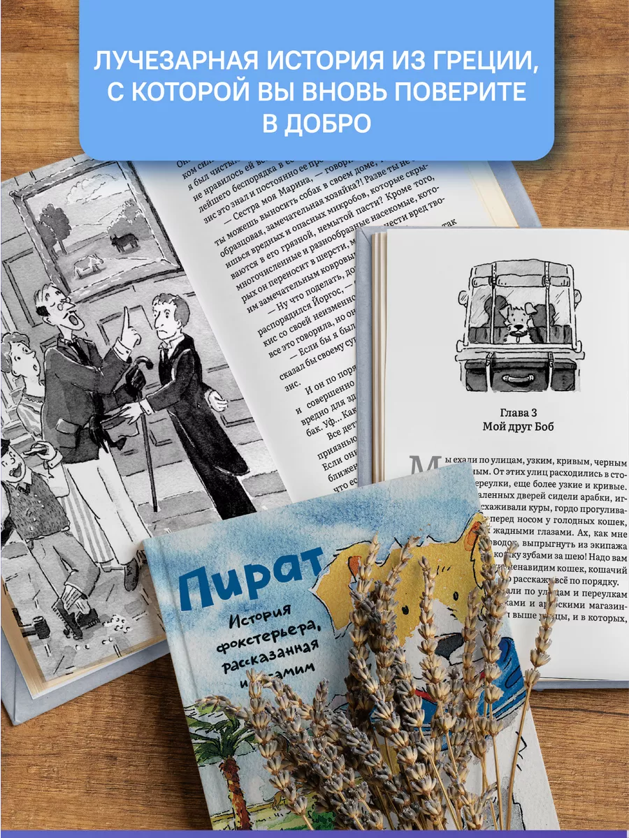 Пират История фокстерьера, рассказанная им самим Никея 196145937 купить за  594 ₽ в интернет-магазине Wildberries