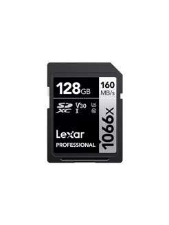 Карта памяти SDXC 128GB Professional 1066x UHS-I U3 V30 Lexar 196203250 купить за 2 942 ₽ в интернет-магазине Wildberries