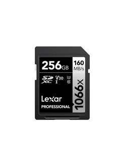 Карта памяти SDXC 256GB Professional 1066x UHS-I U3 V30 Lexar 196203252 купить за 5 153 ₽ в интернет-магазине Wildberries