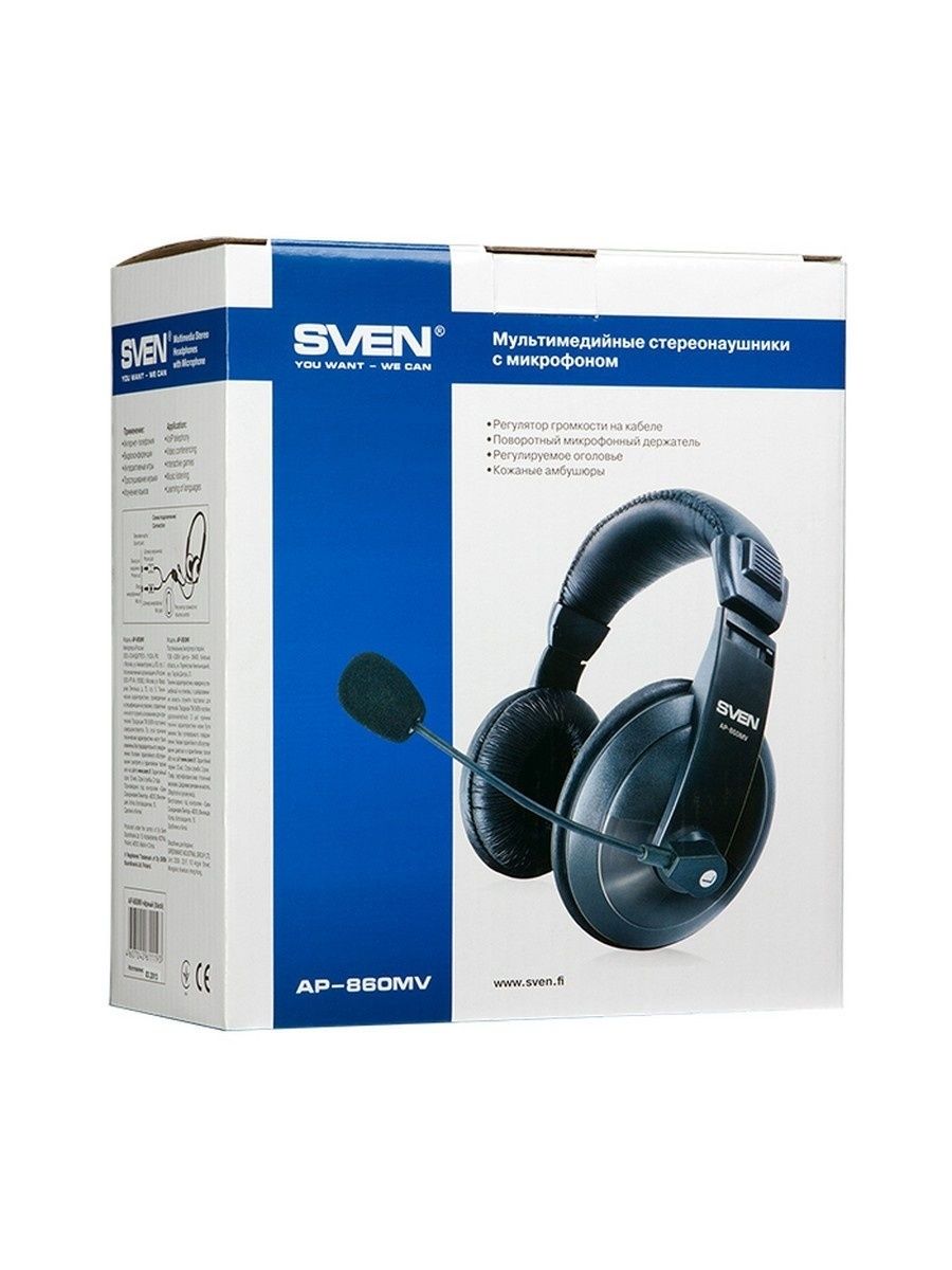 Sven AP-860mv с микрофоном. Sven ар-860.