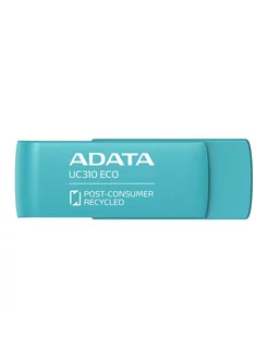 USB накопитель 64GB (UC310E-64G-RGN) зеленый ADATA 196273362 купить за 451 ₽ в интернет-магазине Wildberries