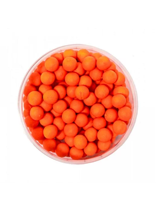 Lion Baits Бойлы плавающие Pop-Up Aroma Free оранжевые 8мм 25гр, 25 г, фото 2