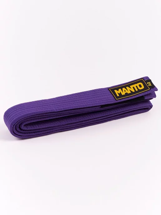 Manto Пояс для джиу джитсу БЖЖ, BJJ для кимоно Original Пурпурный, фиолетовый