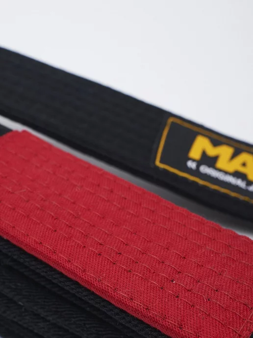 Manto Пояс для джиу джитсу, БЖЖ, BJJ для кимоно Original - Синий, черный, фото 3