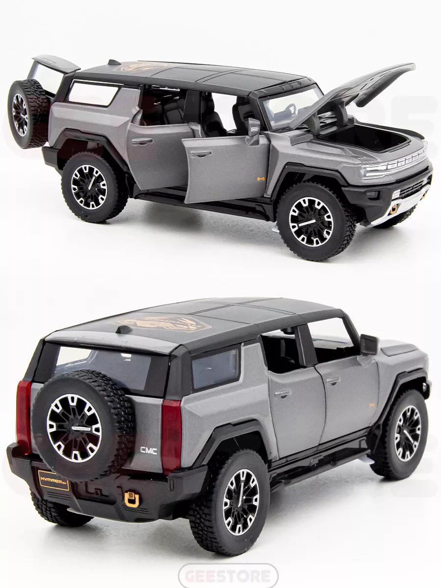 Мини Авто Детская машинка GMC Hummer EV 16 см