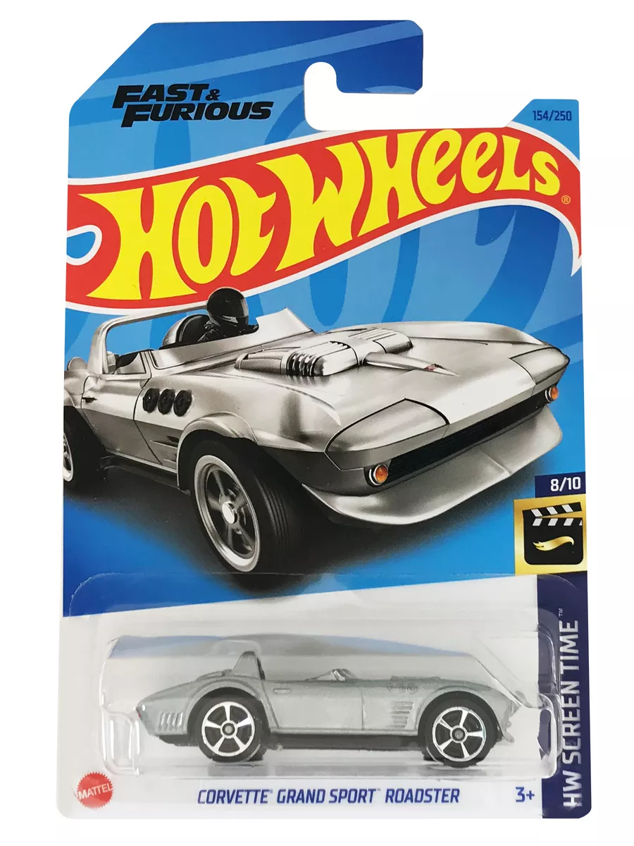 Машинка игрушка коллекционная Corvette Форсаж Hot Wheels 196338222 купить за  390 ₽ в интернет-магазине Wildberries