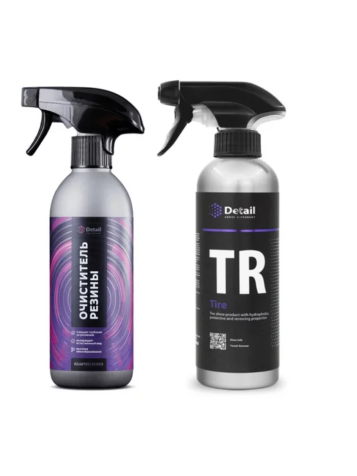 DETAIL Набор по уходу за колесами "Soft Cleaner" + TR "Tire", вариант, фото 2