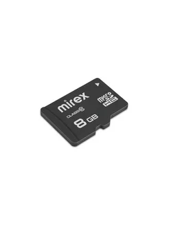 Карта памяти microSD 8 Гб class 4 Mirex 196378214 купить за 269 ₽ в интернет-магазине Wildberries