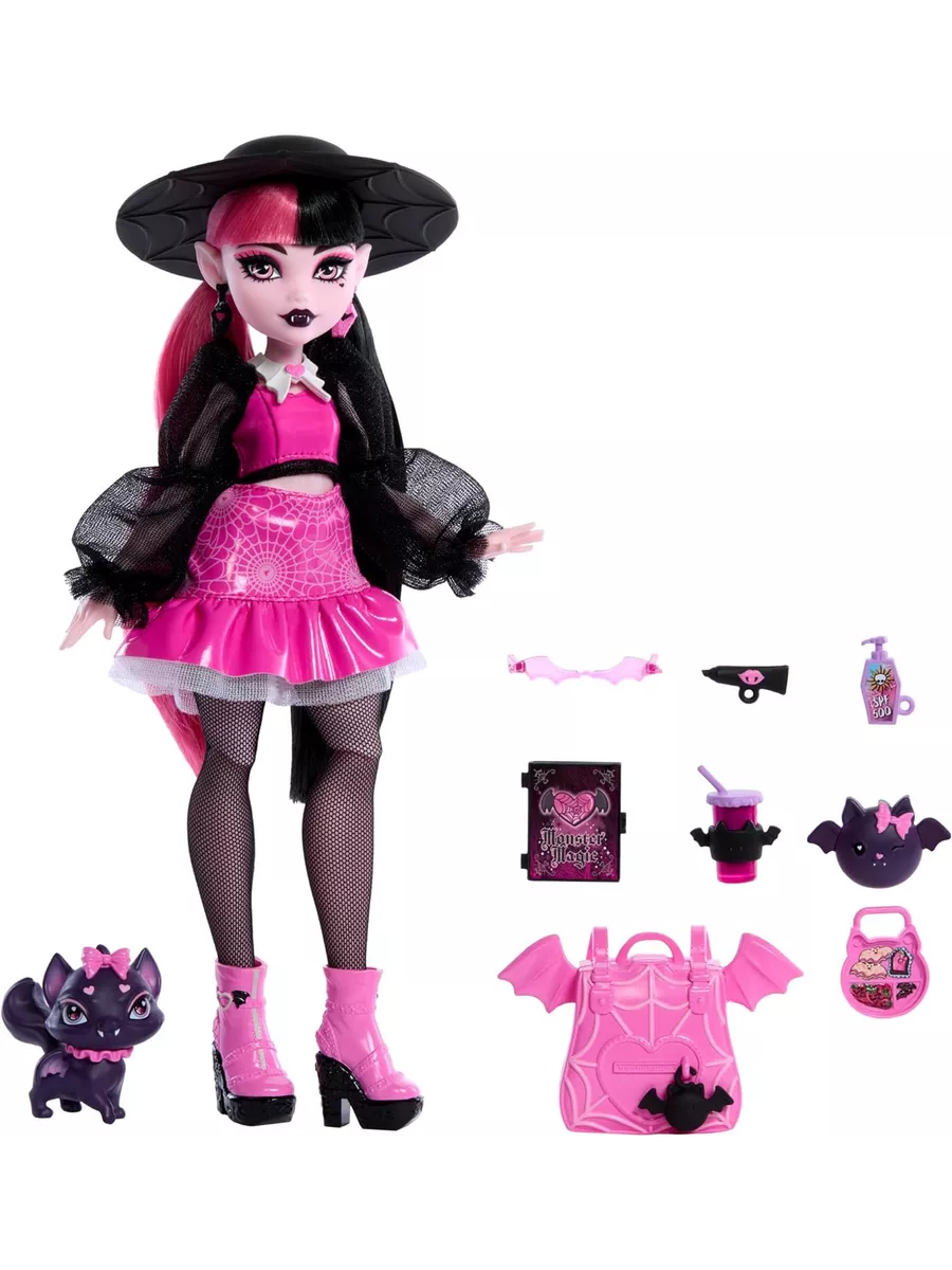 Дракулаура базовая Draculaura Monster High 196382386 купить за 6 792 ₽ в  интернет-магазине Wildberries