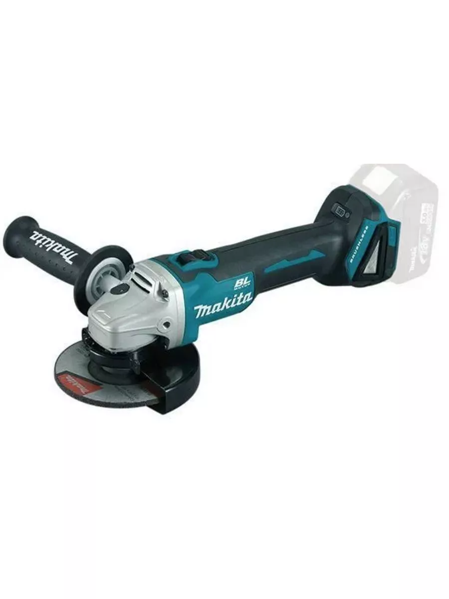 Аккумуляторная угловая шлифмашина DGA504Z Makita 196390264 купить за 21 234  ₽ в интернет-магазине Wildberries