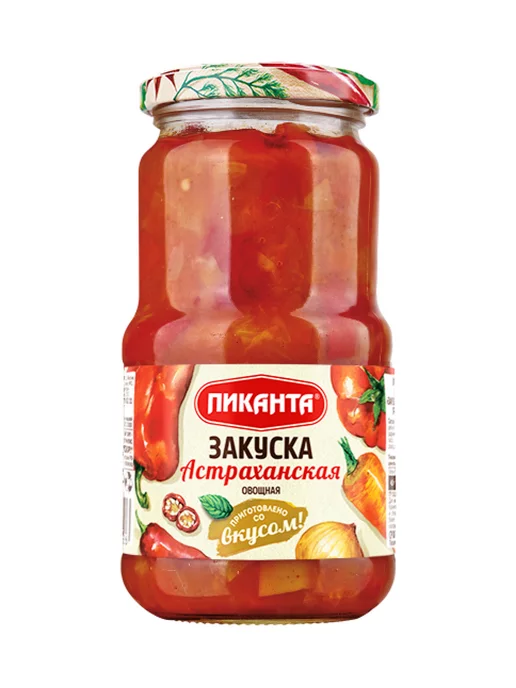 Пиканта Закуска овощная Астраханская, 2 шт по 460 г, 2 шт, 460 г, фото 3