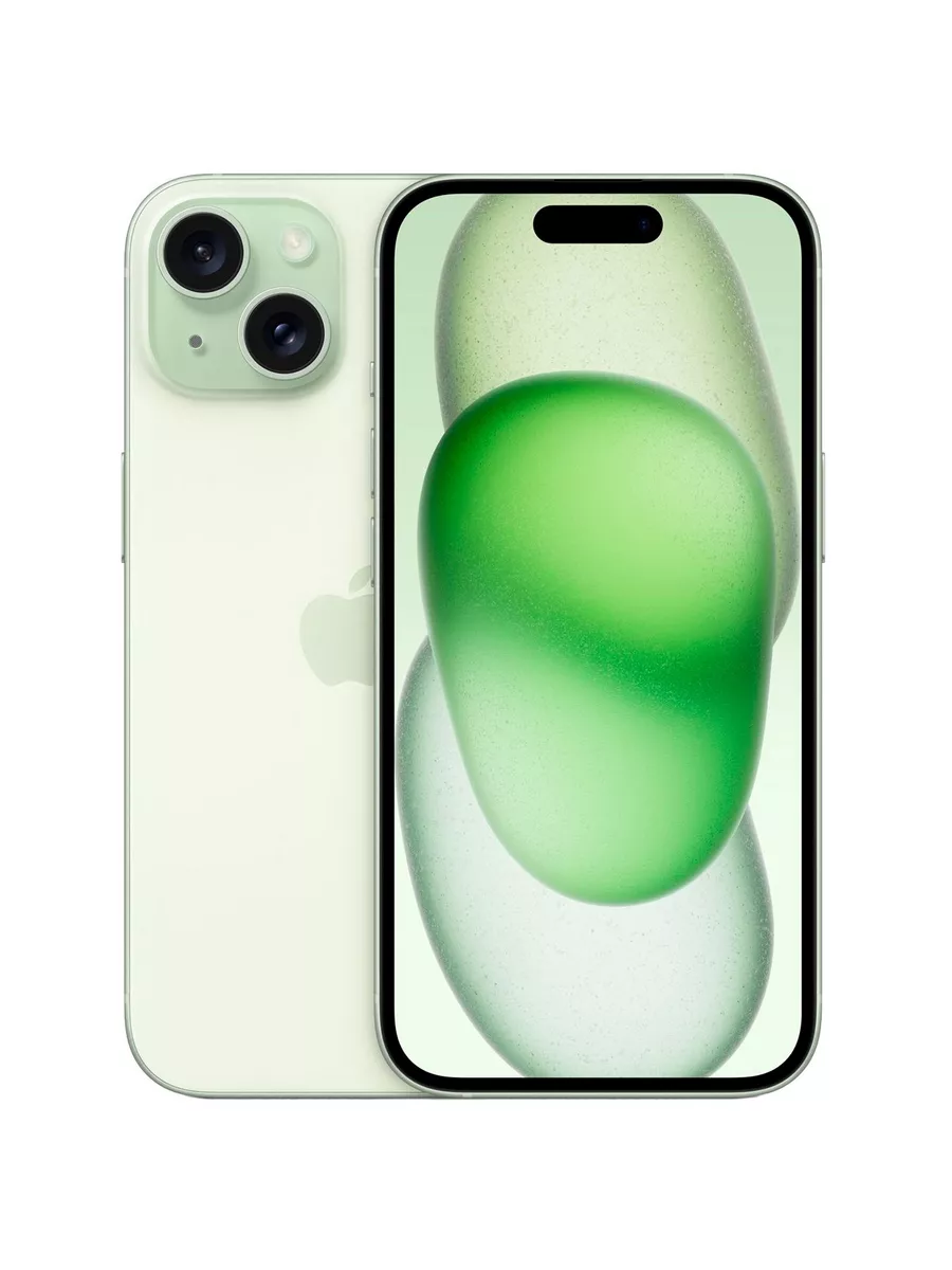 Apple Смартфон iPhone 15 128GB Green (Dual Sim)