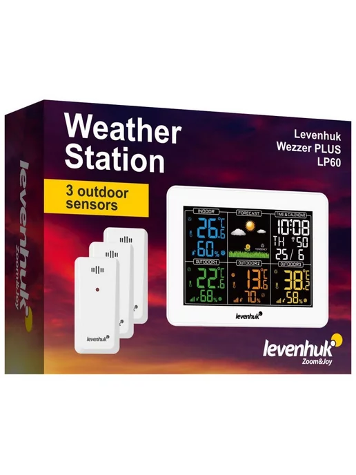 Levenhuk Метеостанция Wezzer PLUS LP60, белый, фото 3