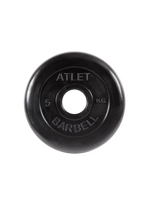 Barbell Atlet Диск для штанг и гантелей D-51, 5 кг 2 шт